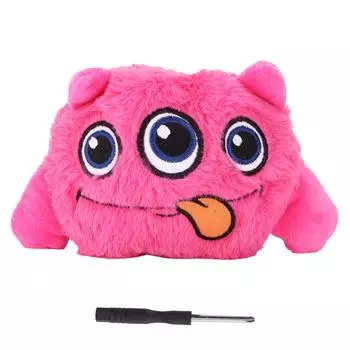 Собака электрическая игрушка-мяч, вибрирующая и звучащая, плюшевая, мультяшная, для моторизованных развлечений