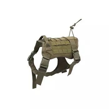 Собака Берет Нейлон Рука Держащая Собаку Жилет Одежда Уличная Дрессировка Собак Взрывобезопасный Поводок Для Собак M [