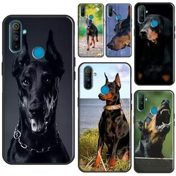 Собака Доберман для Realme GT Neo 2 7 8 Pro 8i 9i C3 C21, чехол для OnePlus 10 Pro 9 Pro Nord2 8T 9R, чехол Realme GT(Neo)