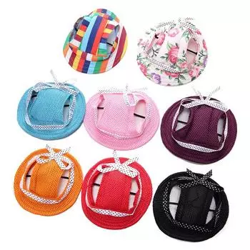 Собака Домашнее животное Кошка Шляпа Бейсболка Украшения Головной убор Реквизит для фотографий M