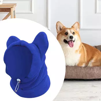 Собака Капюшон Зимняя Шапка Головной Убор Домашние Животные Шапки Утеплитель Для Шеи Шарф Для Кошки Маленький Средний и S
