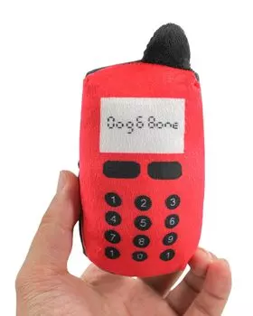 Собака Кисата делает чучело кошки, жующую собаку, стильную форму мобильного телефона, домашную кошку, собаку, чистящую зубы, маленькую игрушку для собак, жевательную игрушку для людей, не имеющих физической активности красный