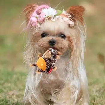 Собака Красный Олень Кукла Звуковая Игрушка Плюшевая Белка Пингвин Домашнее Животное Тедди Пчела Медведь Игрушка