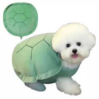 Собака превращается из котят в большую черепаху Маленький косплей для зеленых питомцев Одежда, Одежда, Черепаха, Собаки, Ракушка, Подушка, Родитель-ребенок