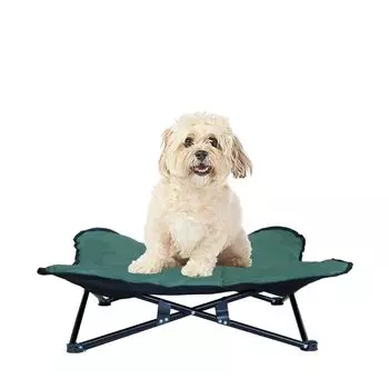 Собака Собака OYANTEN Собака Питомец Идет Стирать С Пикника Кровать, Раскладушка, Кровать, Кровать, На Открытом Воздухе, Кемпинг, На Открытом Воздухе, Складная, Кровать, Наземная, (M) серый