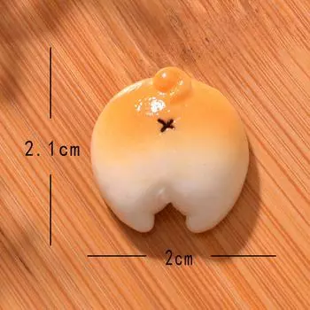 Собаки Хлеб Пончики Фигурки Миниатюрная Кухня Еда Игрушка Настольный Автомобиль Украшение
