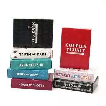 Собрание, Пара, Семья, Развлечения для взрослых, Досуг, Игры-вызовы, Настольные игры, Карты One Size