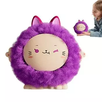 Собранная вручную светящаяся плюшевая кукла, рождественская головоломка, плюшевая игрушка своими руками, детский подарок зелёный