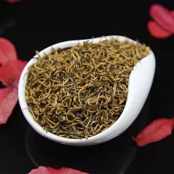 Собранный вручную черный чай Jin Jun Mei Black Teas Golden Eyebrow Wuyi 250г