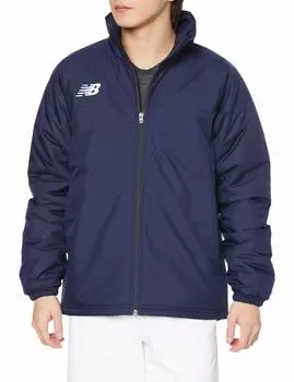 Футбольная куртка Padt Наполнитель Ветрозащита Защита от холода Темно-синий Япония M до японского размера [New Balance] (JMJF1421) Мужской (NV) (эквивалент М)