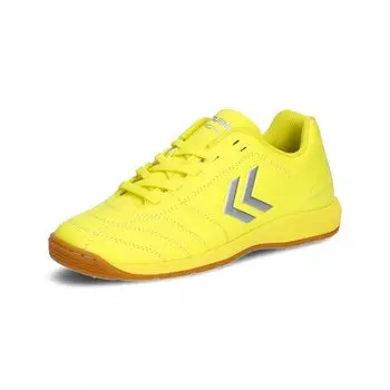 Soccer Shoes Apicale 5 IN Junior Kids Lime Yellow x Silver cm [Hummel] (3295) 20.0