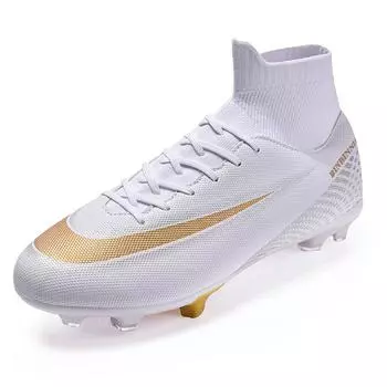 Soccer Shoes High School Help Indoor and Outdoor Soccer Shoes Men s Long Nails FTSG Shattered Nails Training Soles Soccer Shoes 35