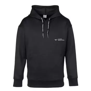 Soccer Wear Hoodie Parka OFF THE PITCH Stretch Slim Silhouette Unisex P2MCB065 Black [Mizuno] чёрный
