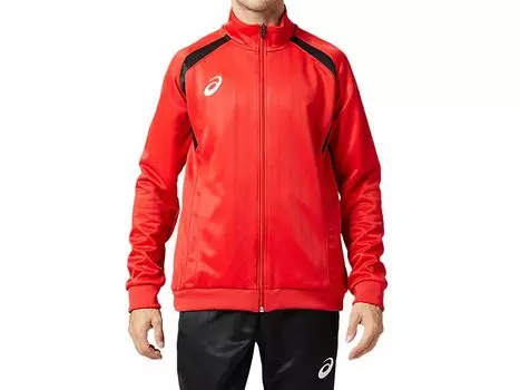 Soccer Wear Training Jacket 2101A075 Classic Red Japan 2XL to Japanese size [ASICS] Men s (equivalent 3L)