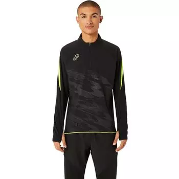 Soccer Wear Wind Barrier Half Zip Top 2101A296 Wind Barrier Half Zip Top S [ASICS] Men s