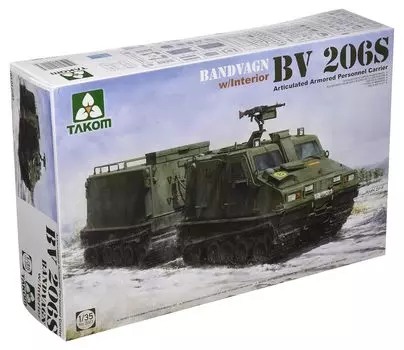 Сочлененный бронетранспортер Tacom Bv206S пластиковая модель TKO2083 1/35
