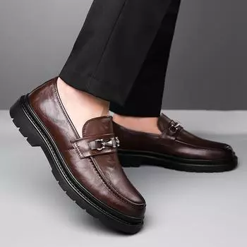 Социальная обувь для мужчин, новые мужские парусиновые туфли с плоской подошвой, деловые, свадебные, формальные, легкие, спортивные туфли, стильные для джентльменов 38 чёрный