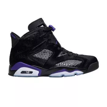 Social Status x Air Jordan 6 Retro Pony Hair Мужские кроссовки Черный черный dark-concord AR2257-005