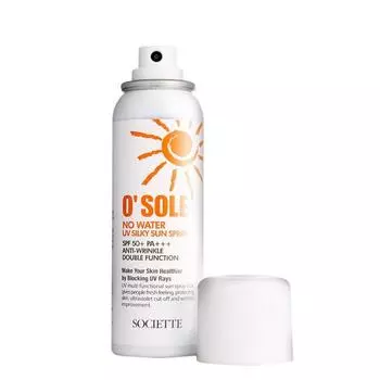 Societe Osole Водостойкий солнцезащитный спрей SPF50+ PA+++, 100мл, 1 шт. Популярная корейская косметика