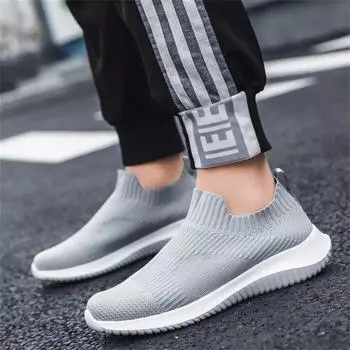 Sock Flat-heeled Luxury Brand Sneakers Man Vulcanize Luxury Boots For Men Shoes Shoes For Men Sports Athletics 39