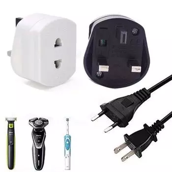 Socket Adapter UK Adapter UK Plug Adapter Plug Converter EU to UK Socket Adapter EU To UK Plug чёрный