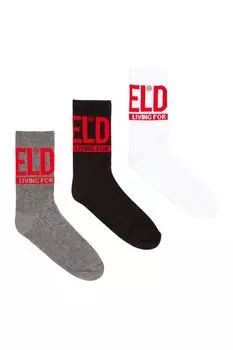 Socks 3 Pack A154030CBDY S A E7046 [Diesel] Men s
