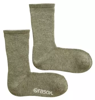 Socks Basic Crew Gray Heather S [Lasox]