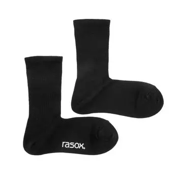 Socks Merino Basic Crew Black [LaSox]
