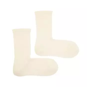 Socks Merino Basic Crew Ivory [LaSox]