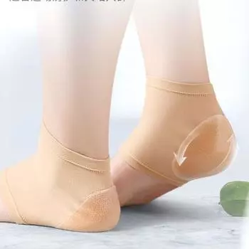 Socks Moisturizing Half-yard Socks Foot Skin Care Protectors Gel Socks Female Socks Feet Care Socks чёрный