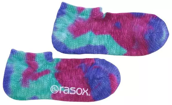 Socks Tie Dye Raw Emerald Mix S [Lasox]