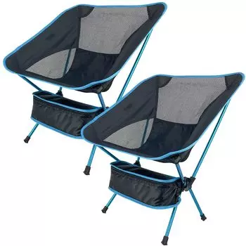 Socpuro Outdoor Set of Folding Camping Low Ultra Portable Hammock Компактная ширина сиденья 7075 Алюминиевая грузоподъемность Удобно переносить для Cherry