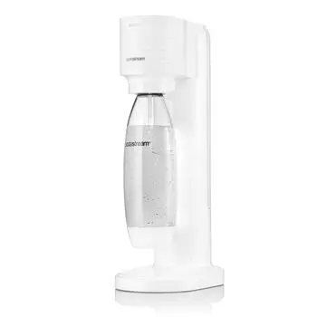 Soda Stream GAIA Starter Kit Белый Комплект корпуса машины 60 л газа 1 бутылка Газогенератор Не требуется электропитание Не требуется картридж Газовый баллон