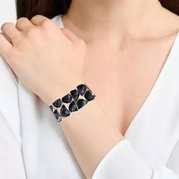 Содалит Драгоценный Камень Женский Подарок Для Нее Ювелирные Изделия Браслеты 7-8