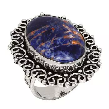 Sodanite Gemstone Handmade Silver Jewelry 7