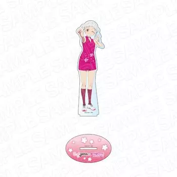 Содержимое Seed Love x Sakura Japan Большая акриловая подставка Arashi Sensato Общая высота 180 мм или меньше Изготовлено из акрила Live! Супер звезда!! Прибл.