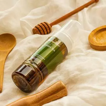 [Содержит 60% воды зеленого чая] Neogen Real Fresh Cleansing Foam Green Tea 160 г, корейское очищающее средство