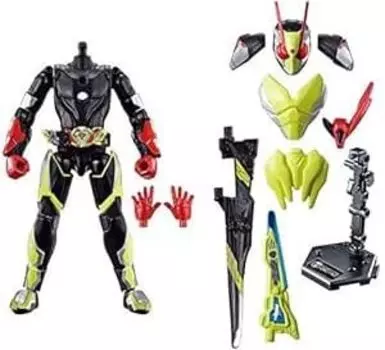 Sodo Kamen Rider Zero One AI 09 Feat. Sodo Kamen Rider Zi-O [Kamen Rider Zero Two (1. Zero Two Body, 2. Zero Two Armor)] Bandai Candy Toy