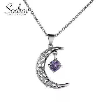 SODROV подарок на день святого Валентина ожерелье-цепочка на ключицу в виде лунной лодки