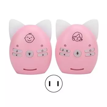 Соедините беспроводную рацию WalkieTalkie с ночником Sound Monitor для семейного общения