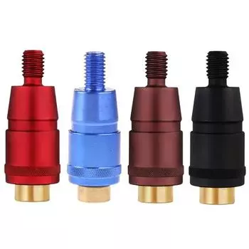 Соединитель 8 мм винты сетка для головки адаптера рыболовный приземление погружение алюминиевый сплав стержень части красный