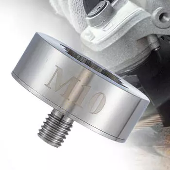 Соединитель адаптера угловой шлифовальной машины, сменные детали, нержавеющая сталь, простая установка для барабана сверл M10