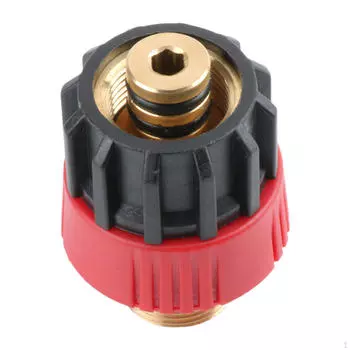 Соединитель для шланга для воды, адаптер для мойки высокого давления M22x1,5 мм, запчасти для ремонта, прямая замена, быстрая замена