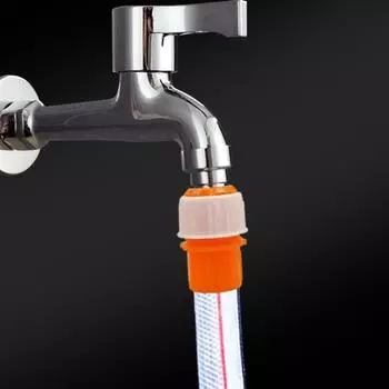 Соединитель для шланга, закаленная труба, пластиковая водопроводная труба, быстроразъемное соединение, аксессуары для пистолета для мойки автомобилей 2pcs