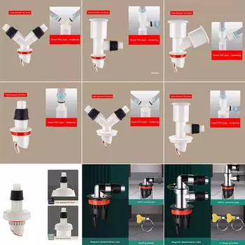 Соединитель для труб с защелкивающимся соединением Многофункциональный тройник для предотвращения насекомых 7