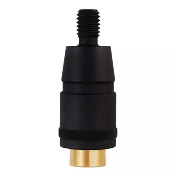 - Соединитель для удочки, быстросъемный адаптер для подсака, рыболовные снасти (Блэк