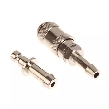 Соединитель манжеты Nibp Воздушный шланг Aadpt Соединитель манжеты для измерения артериального давления Мужской Женский Быстроразъемный Байонетный дыхательный путь Металлические соединения as the picture