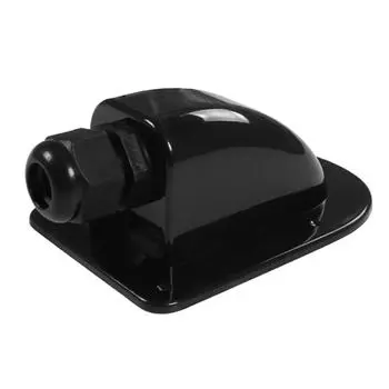 Соединительная коробка для лодок, коттеджей, изогнутая конструкция Black