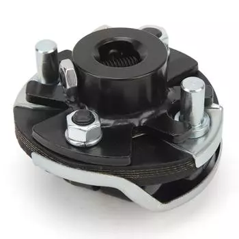 Соединительная муфта рулевого управления Высокопроизводительная анти-3/4 дюйма 30 шлицевая рулевая муфта Rag Joint, металлическая для чёрный