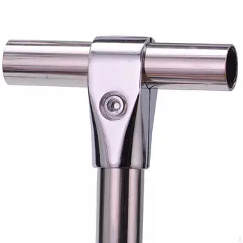 Соединительная муфта тройника с внутренним диаметром 0,98 дюйма, соединительный зажим T для забора 6.9cmx3cm